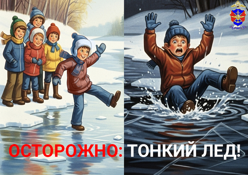 Осторожно! Тонкий лед!.
